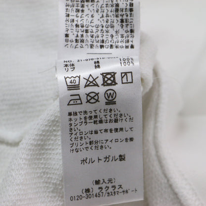 21春夏 ロゴ プリント スウェット シャツ / プルオーバー 長袖 クルーネック 裏毛 コットン