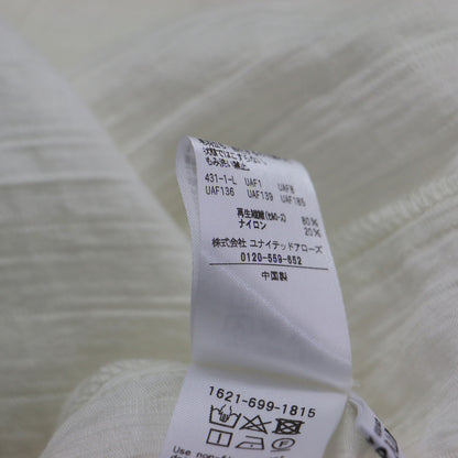 ピンタック ドルマンスリーブ ブラウス / シャツ 長袖 クルーネック ボリュームスリーブ