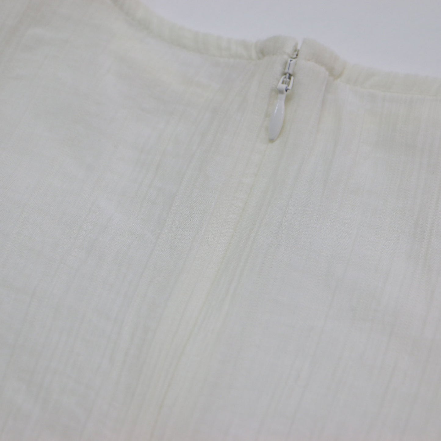 ピンタック ドルマンスリーブ ブラウス / シャツ 長袖 クルーネック ボリュームスリーブ