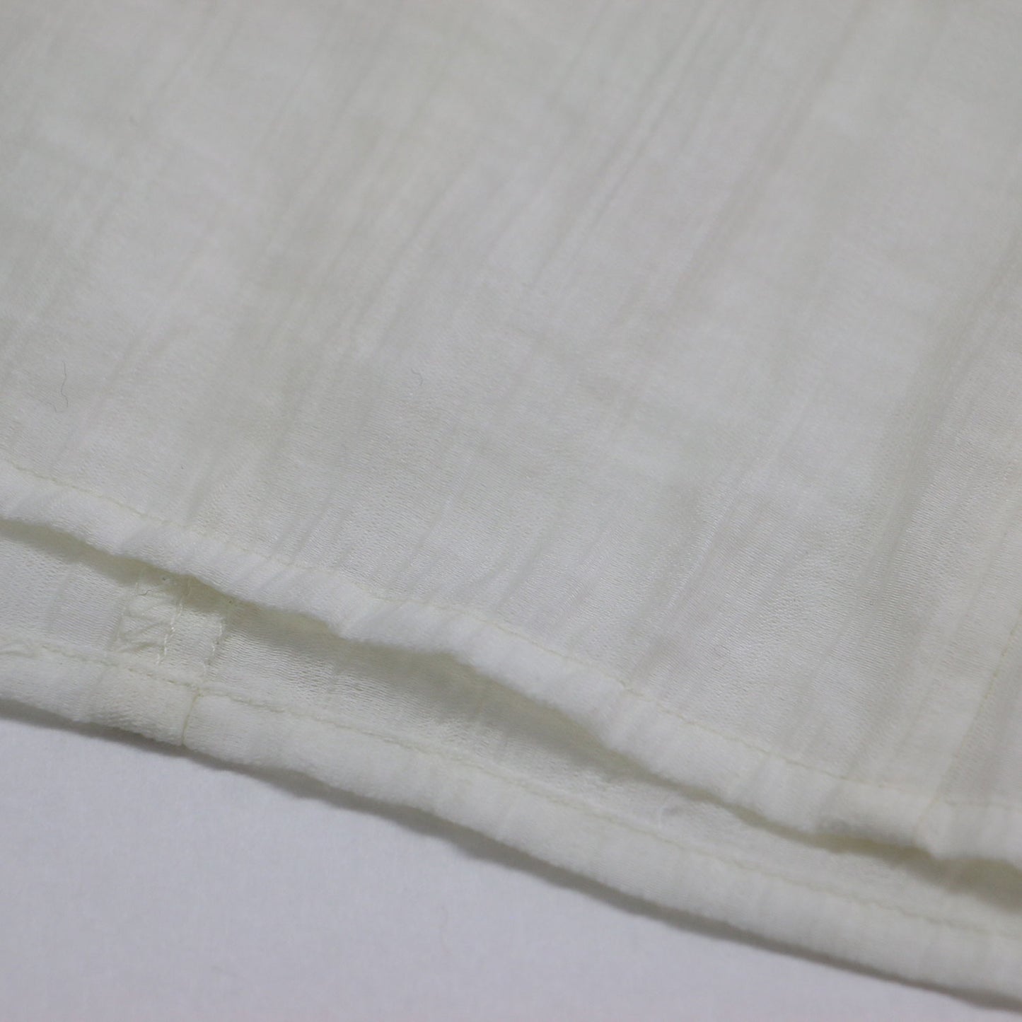 ピンタック ドルマンスリーブ ブラウス / シャツ 長袖 クルーネック ボリュームスリーブ