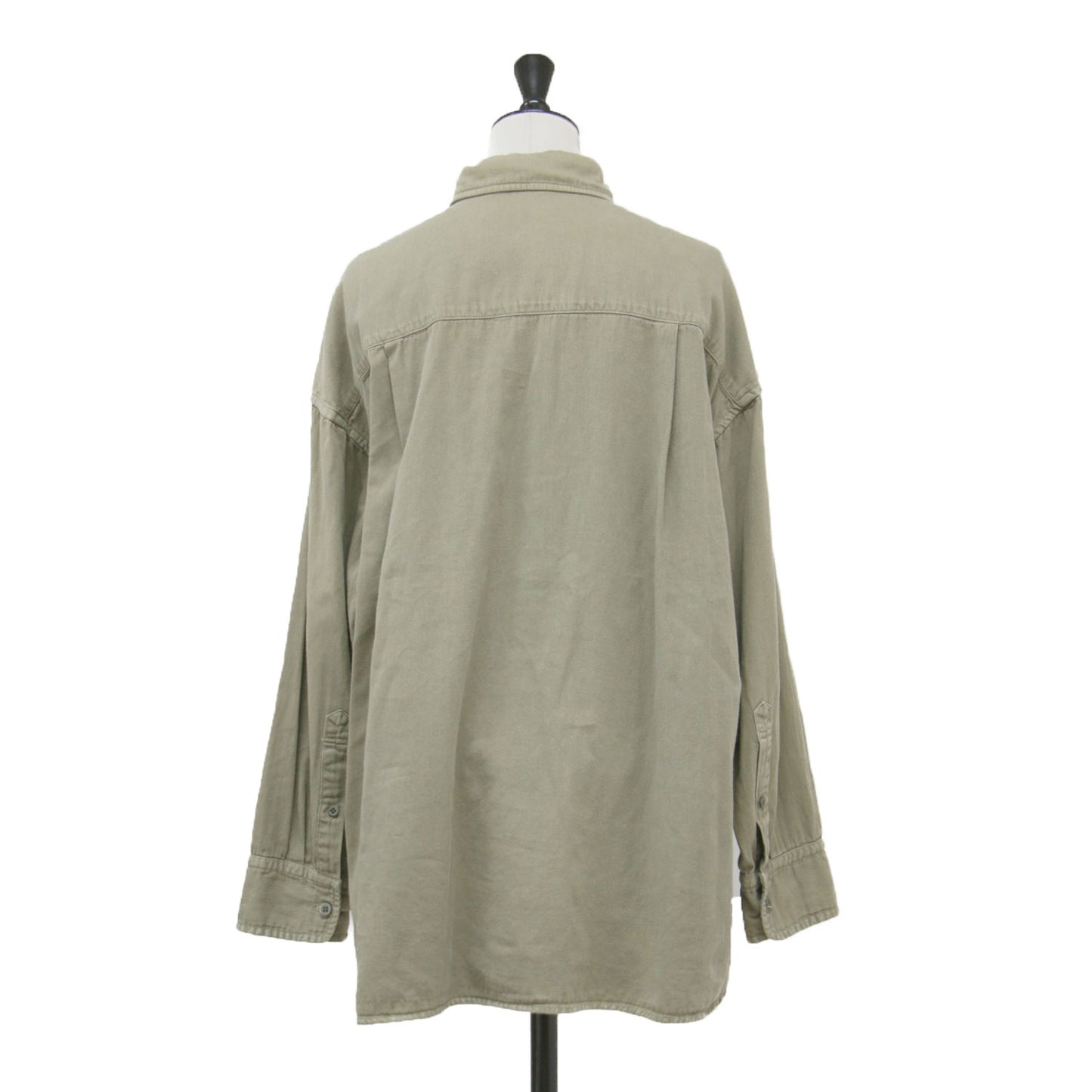 22春夏 badass シャツ / 長袖 レギュラーカラー 製品染め ツイル コットン