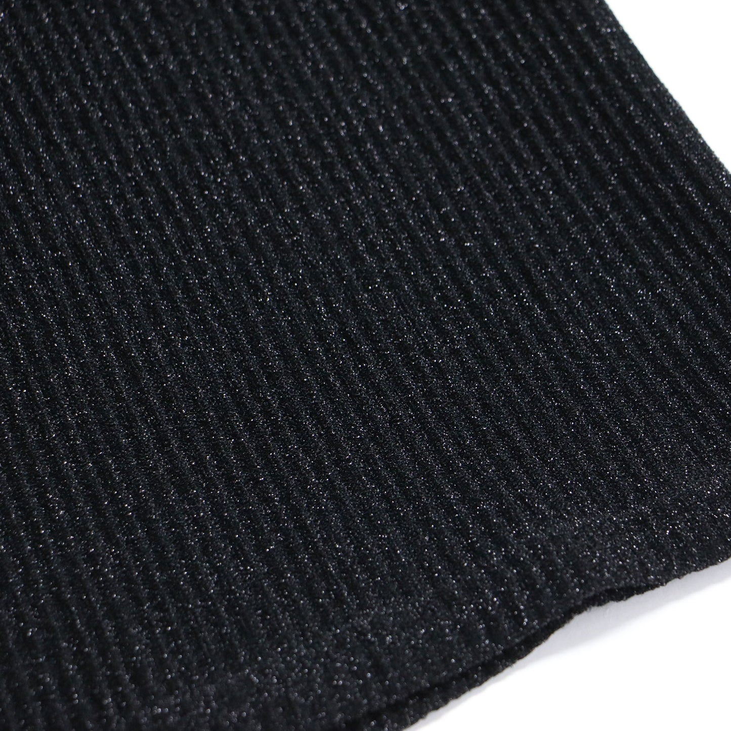 24秋冬 ラメセミワイドイージーパンツ / ストレート シアー ウエストゴム ストレッチ ペチコート付