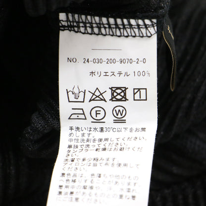 24秋冬 ラメセミワイドイージーパンツ / ストレート シアー ウエストゴム ストレッチ ペチコート付