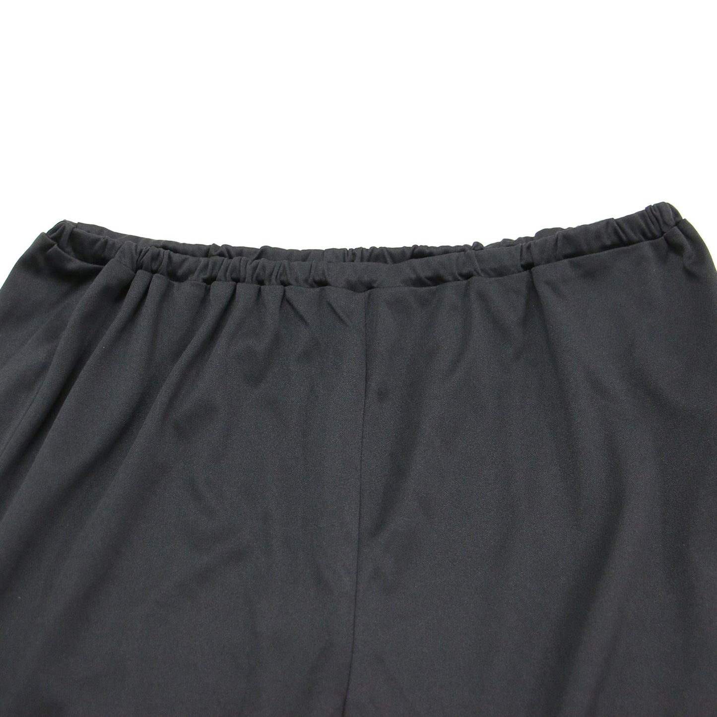 24秋冬 ラメセミワイドイージーパンツ / ストレート シアー ウエストゴム ストレッチ ペチコート付