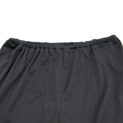 24秋冬 ラメセミワイドイージーパンツ / ストレート シアー ウエストゴム ストレッチ ペチコート付