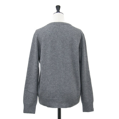 カシミヤ Ｖネック ニット / セーター プルオーバー 長袖 ハイゲージ