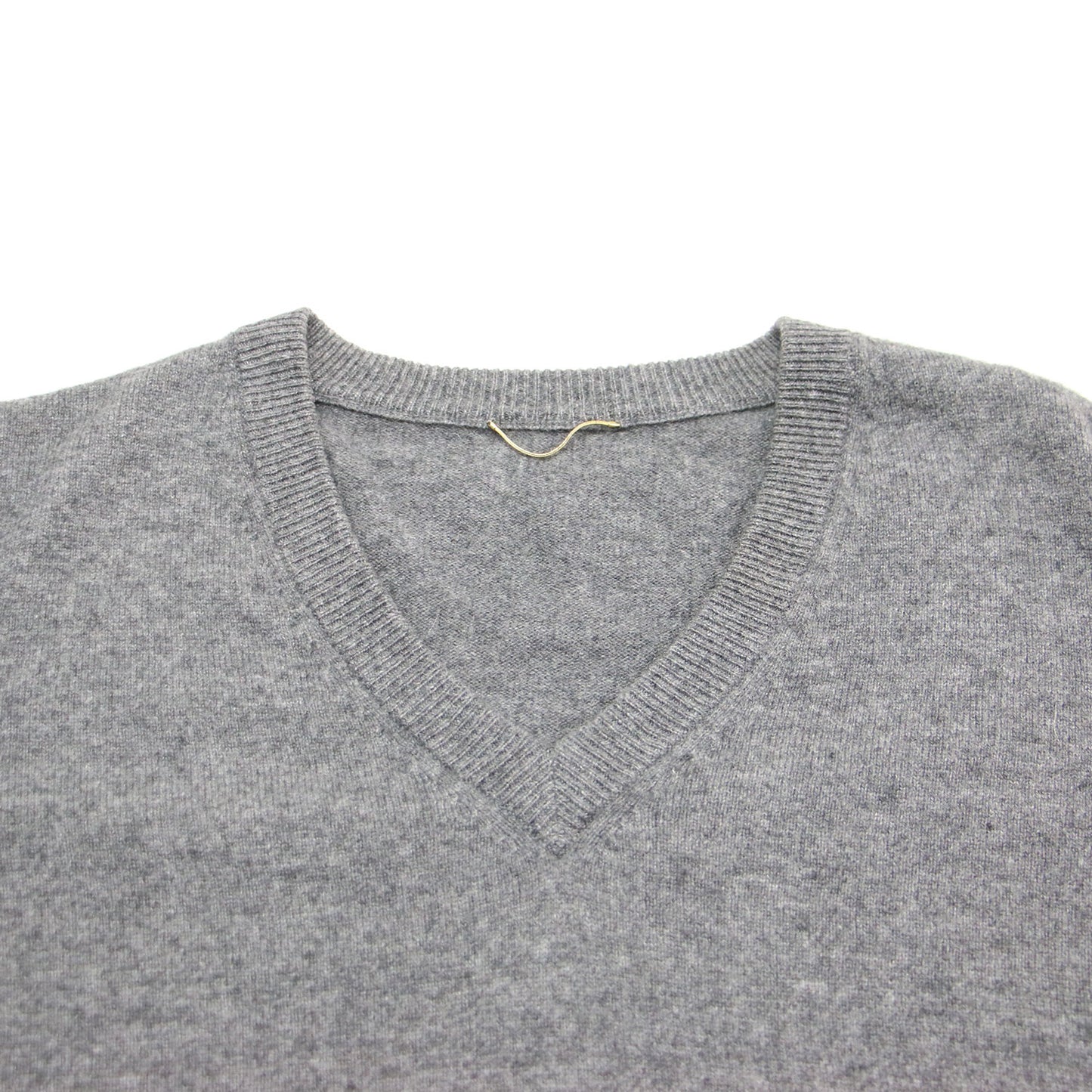 カシミヤ Ｖネック ニット / セーター プルオーバー 長袖 ハイゲージ