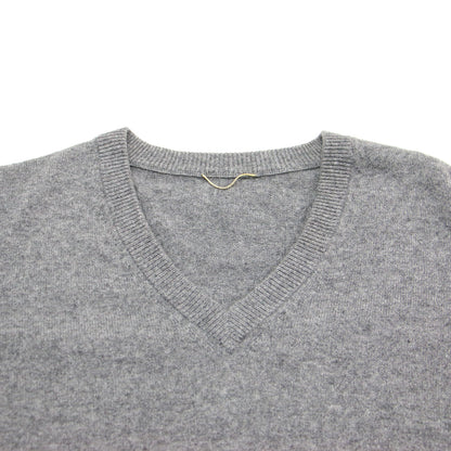 カシミヤ Ｖネック ニット / セーター プルオーバー 長袖 ハイゲージ