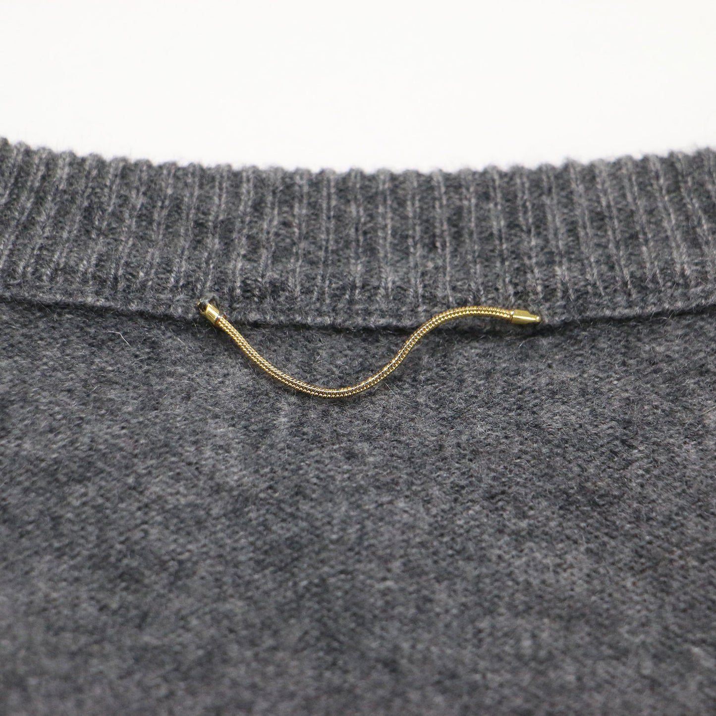 カシミヤ Ｖネック ニット / セーター プルオーバー 長袖 ハイゲージ