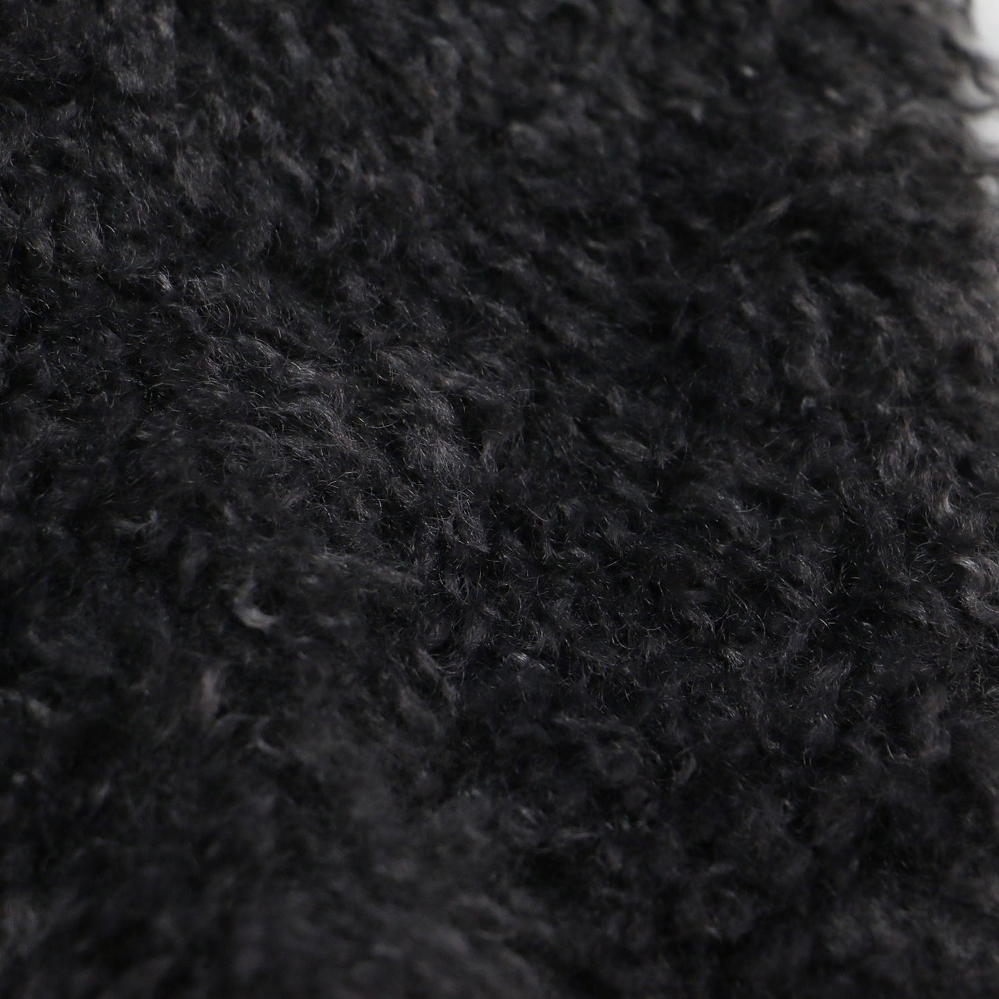 フェイクファーベスト / ジレ ミドル丈 クルーネック ノースリーブ スプリングホック