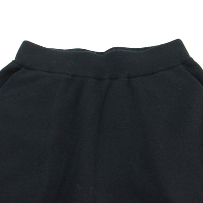 24秋冬 ウォッシャブル スムース ニットパンツ / ワイドパンツ フレア ウエストゴム ウール
