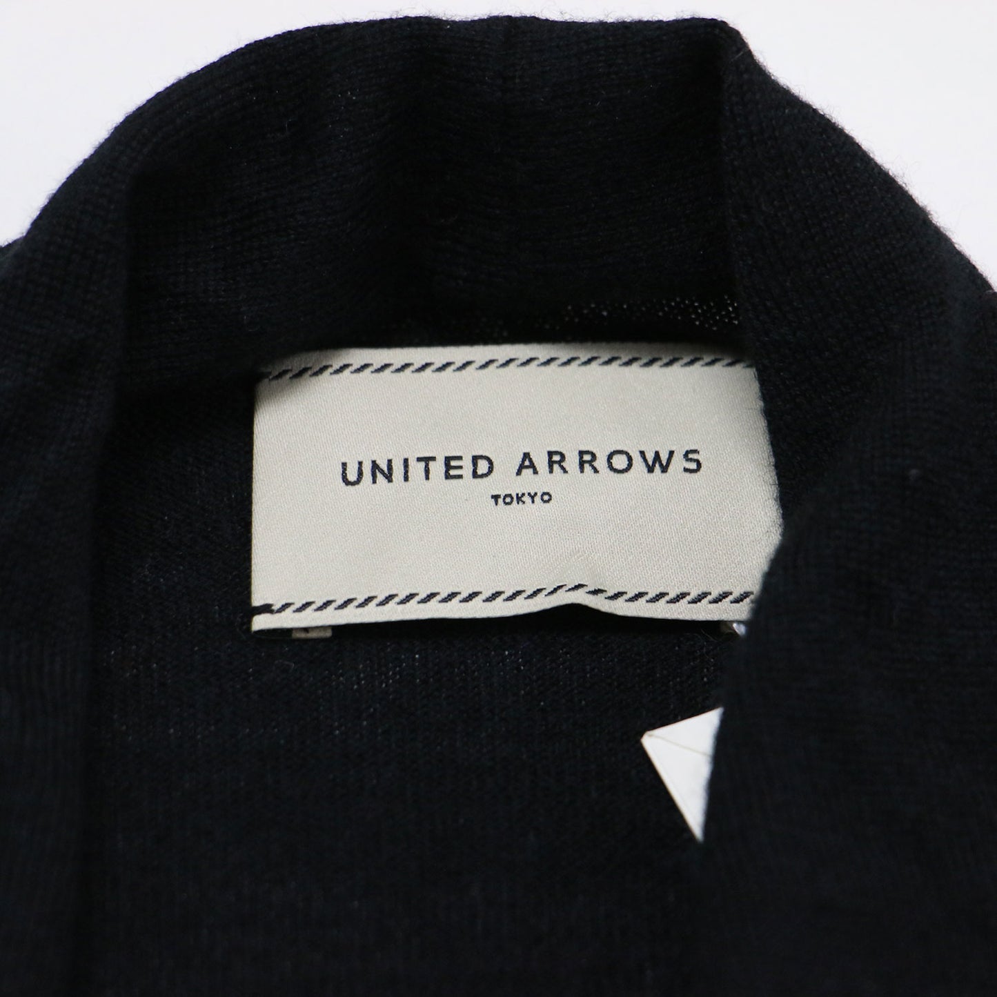 ハイゲージ ボタンレス カーディガン / UBCB W/SI ニット 長袖 ミドル丈 ウール シルク