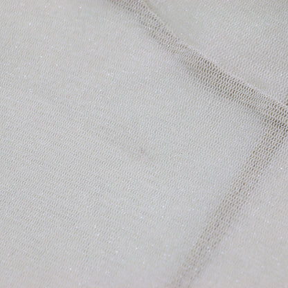 24秋冬 ハイネック ラメ プルオーバー / カットソー 長袖 タートルネック シアー コンパクト