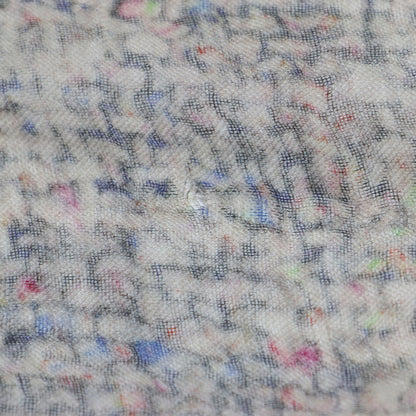 プリント ストール / 大判 薄手 総柄 シルク