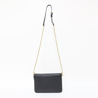 レガシー チェーン クロスボディ バッグ / ショルダーバッグ 肩掛け ロゴ レザー