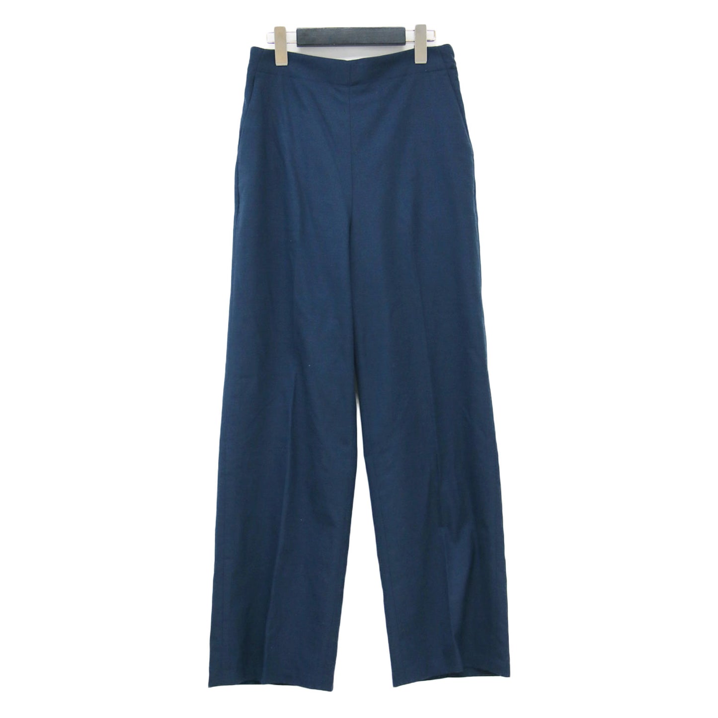 ストレートパンツ / センタープレス バックゴム ストレッチ