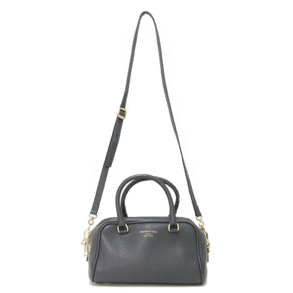 2WAY ミニ ボストン ハンドバッグ / ショルダーバッグ 肩掛け クロスボディ レザー