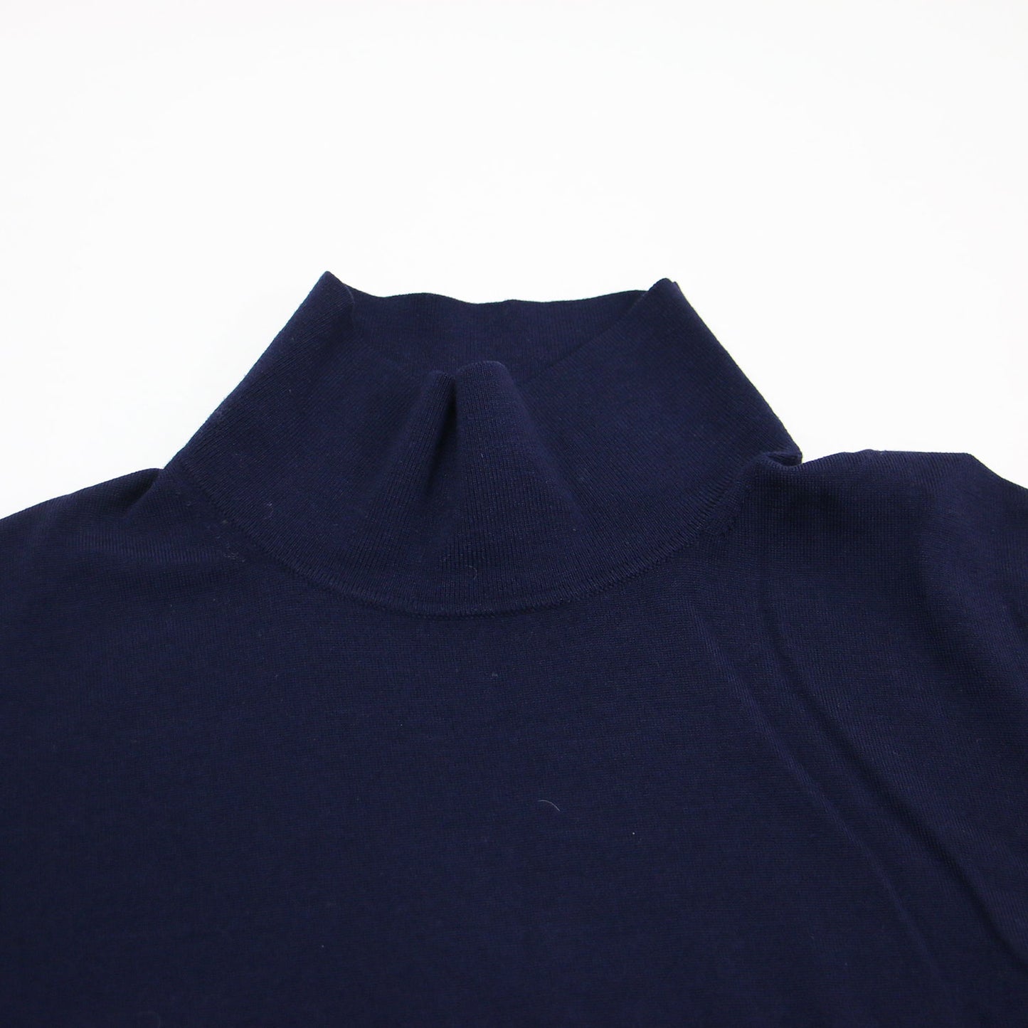 24秋冬 ウール タートルネック コンパクト ニット / REGAL WOOL TNECK PN プルオーバー 長袖 リブ ハイゲージ