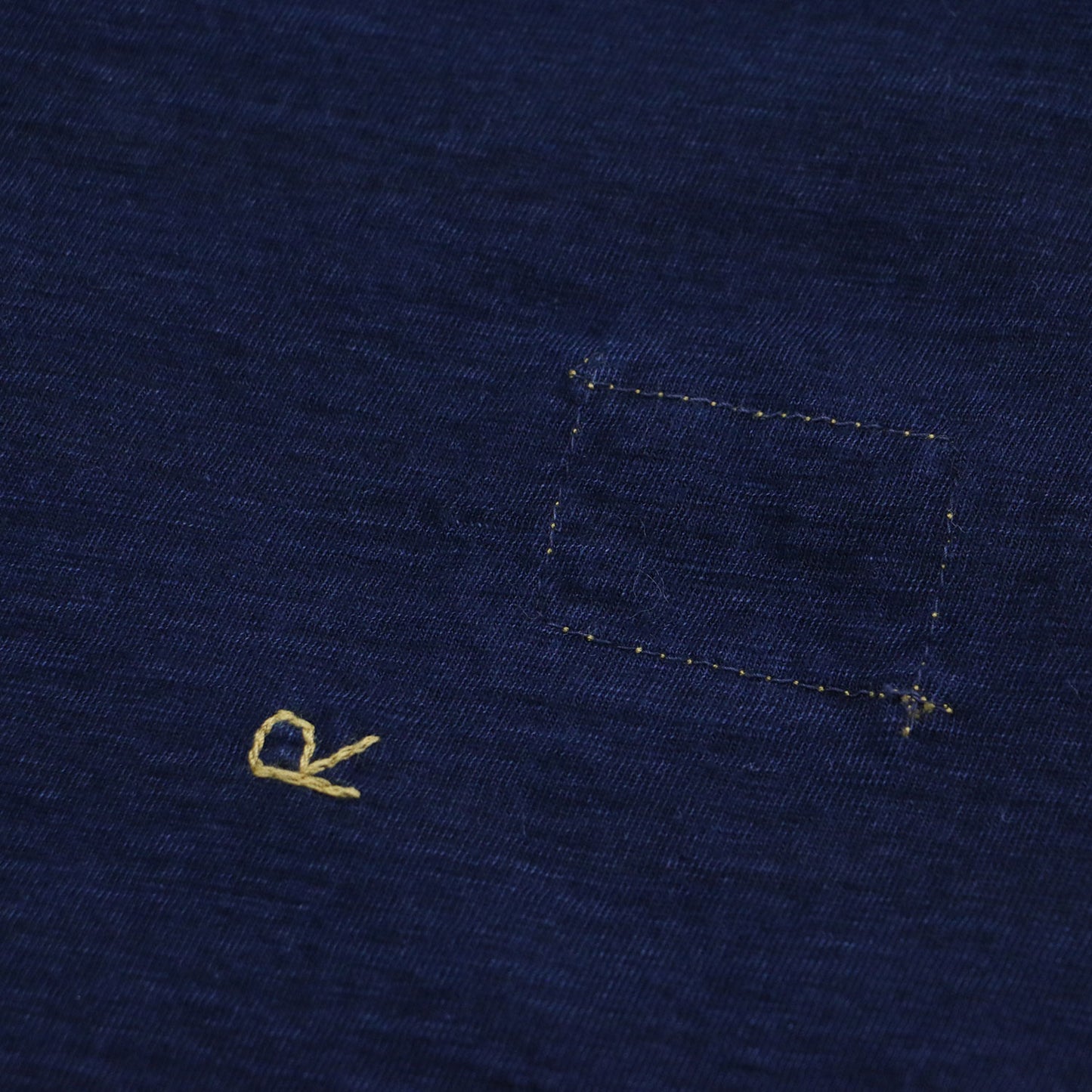 天竺のビッグスリットTシャツ / カットソー 5分袖 クルーネック ワイド コットン