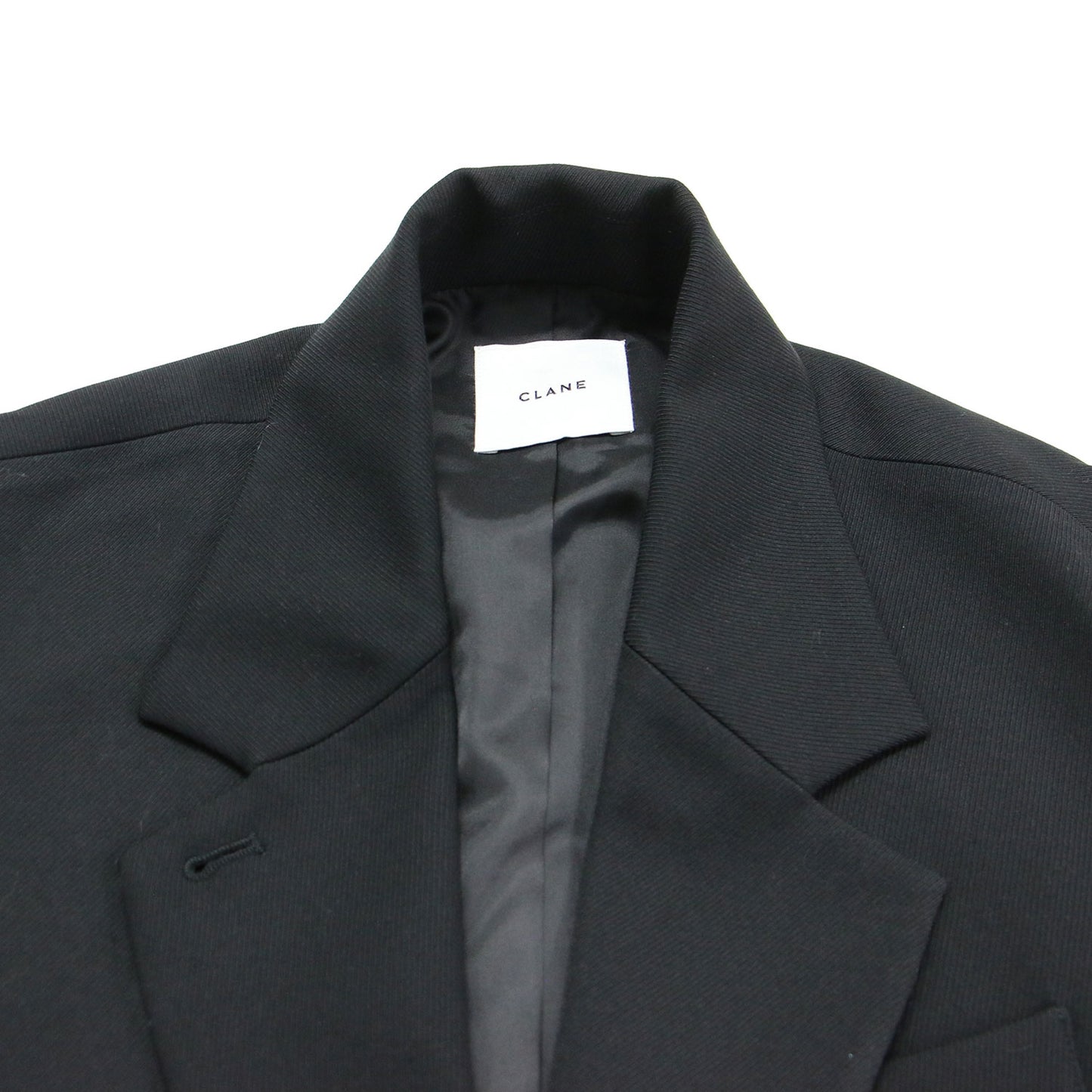 2way テーラード オーバー ジャケット / TAILORED OVER JACKET ブレザー ボタン ウーリー糸 ポリーナ