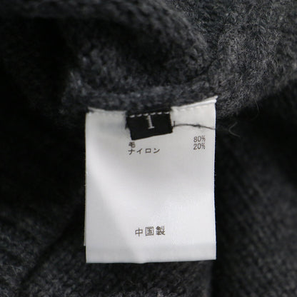 25秋冬 パフスリーブ クルーネック プルオーバー / ニット 長袖 ギャザー ウール