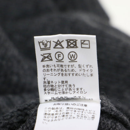 25秋冬 パフスリーブ クルーネック プルオーバー / ニット 長袖 ギャザー ウール