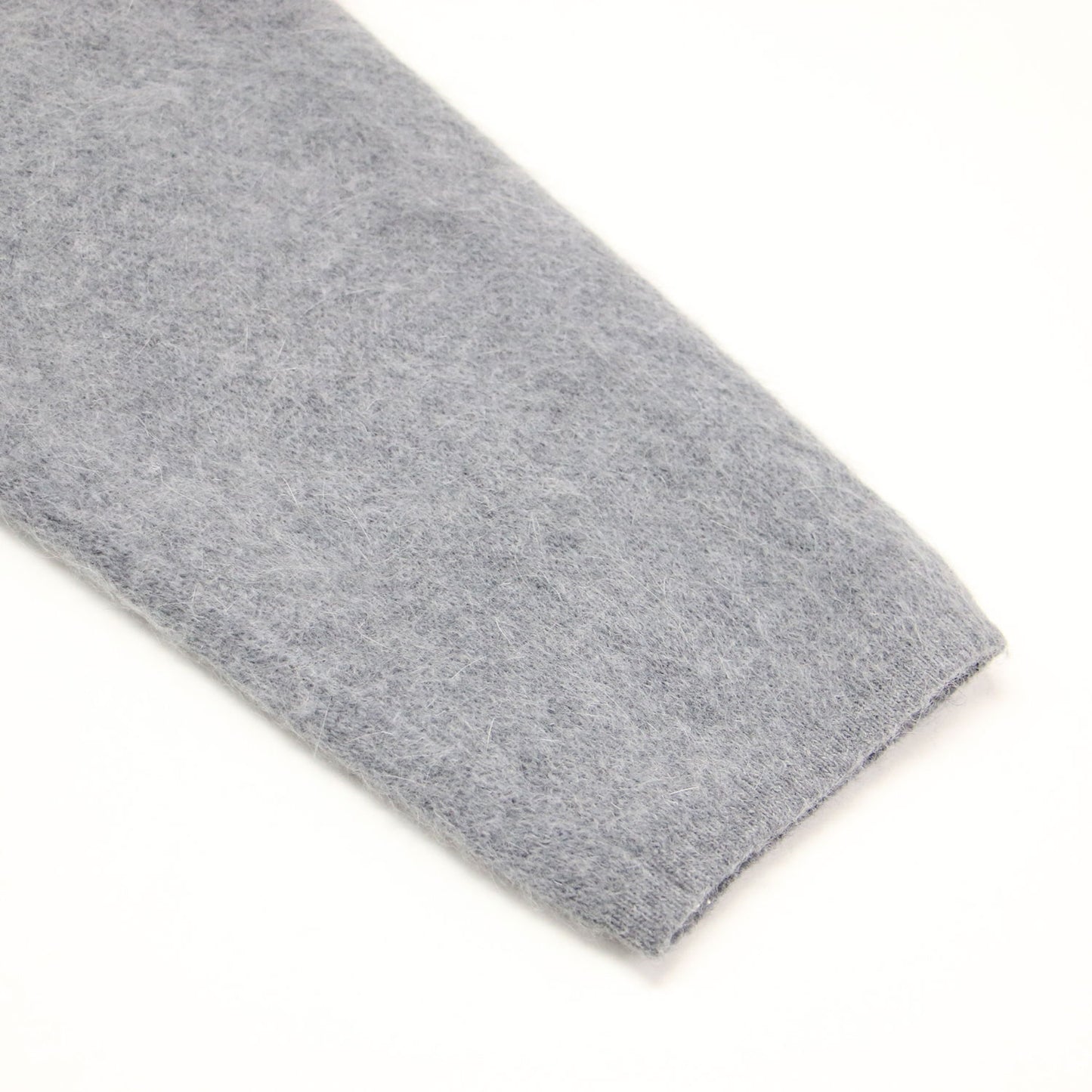 チェック＆アーガイル ジャガード ニット / Vincent et Mireille プルオーバー 長袖 クルーネック コンパクト スリット