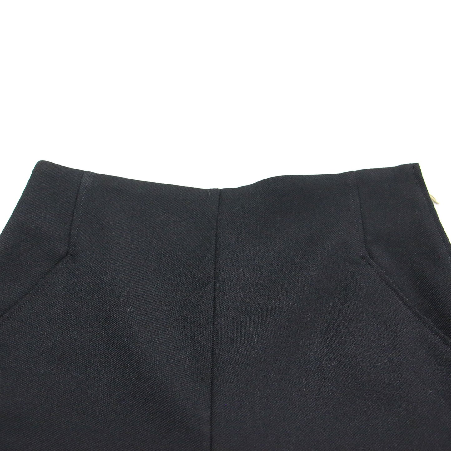 21秋冬 ストレッチ ショートパンツ / 膝上丈 Aライン ジップ ポケット