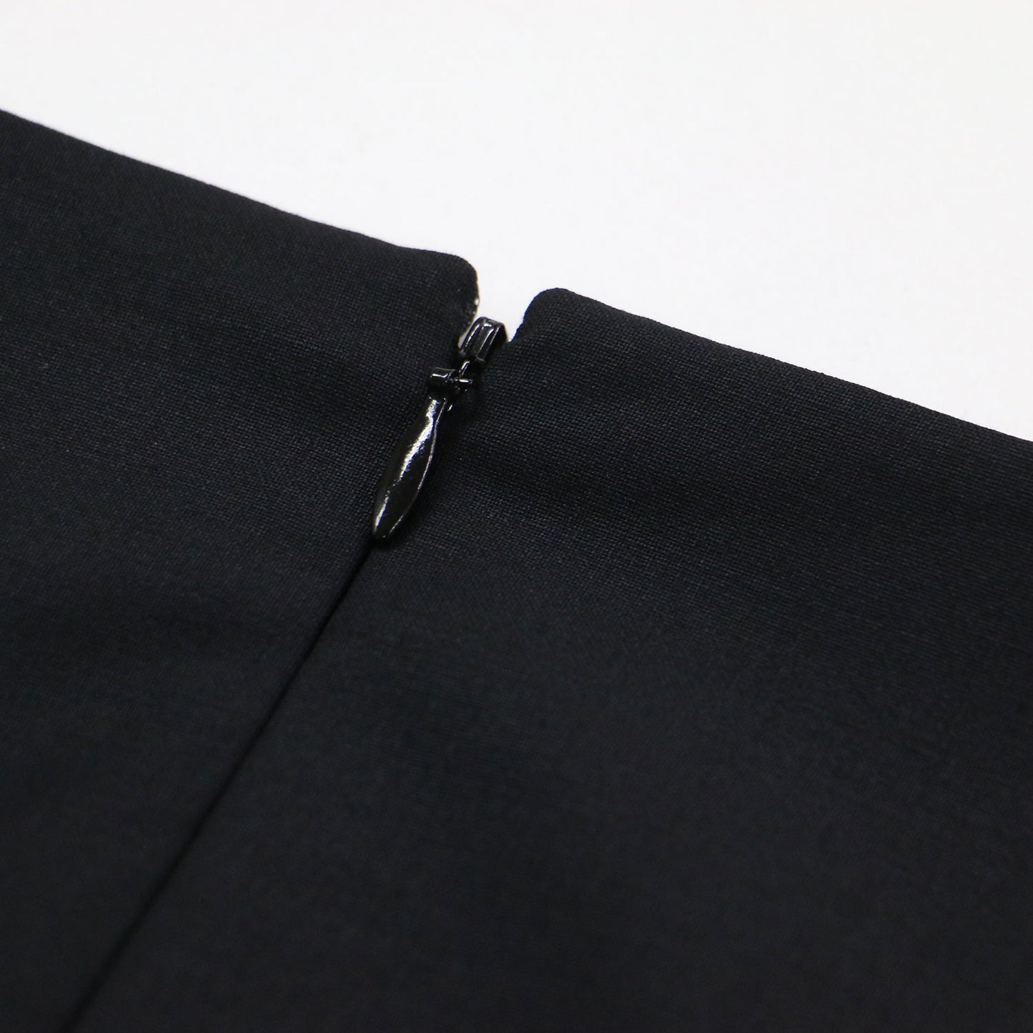 ラップ風 ミディ ワンピース / Executive Anahita フォーマル 半袖 クルーネック タック ストレッチ ウール