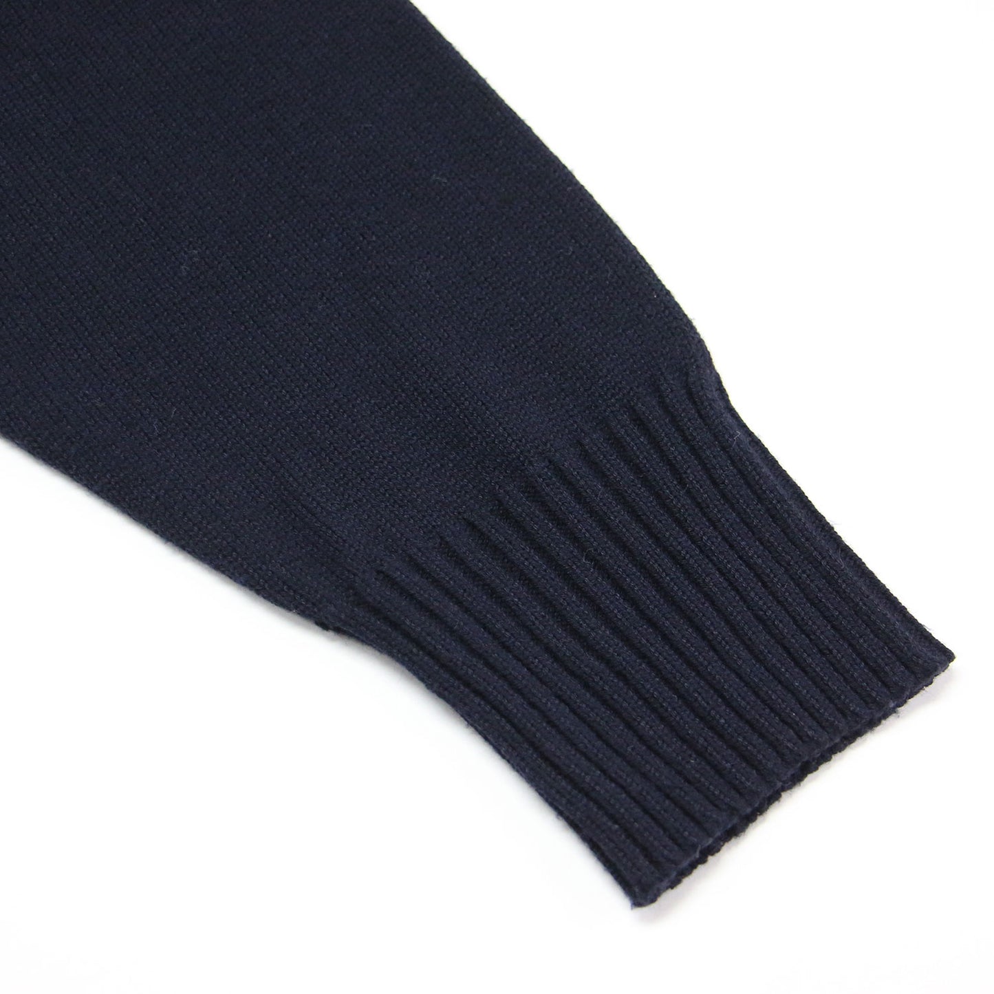 23秋冬 ロゴ ニット プルオーバー ニット ウォッシャブル / プルオーバー クルーネック ドロップショルダー 長袖 ミドルゲージ ウール