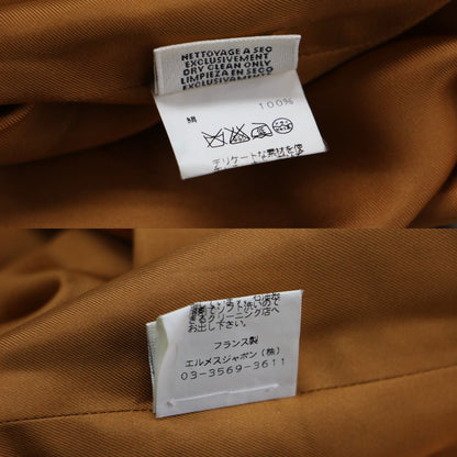スカーフ柄 プリント ジップアップブルゾン / TERRES PRECIEUSES ジャケット 長袖 総柄 スリット シルク マルジェラ期