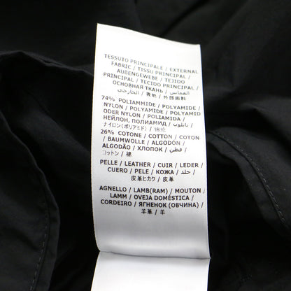 23秋冬 テクニカルフェイル トレンチ / Technical Faille Trench ドロップショルダー 長袖 オーバーサイズ ベルト付き ナイロン コットン レザー