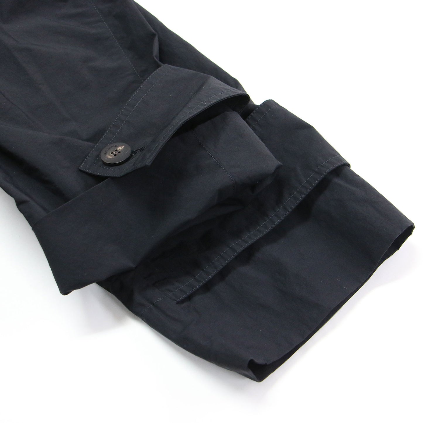 23秋冬 テクニカルフェイル トレンチ / Technical Faille Trench ドロップショルダー 長袖 オーバーサイズ ベルト付き ナイロン コットン レザー