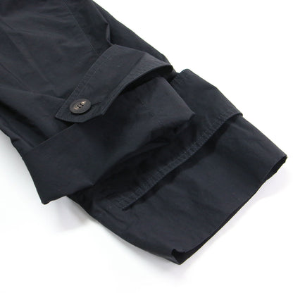 23秋冬 テクニカルフェイル トレンチ / Technical Faille Trench ドロップショルダー 長袖 オーバーサイズ ベルト付き ナイロン コットン レザー