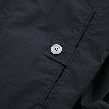 23秋冬 テクニカルフェイル トレンチ / Technical Faille Trench ドロップショルダー 長袖 オーバーサイズ ベルト付き ナイロン コットン レザー