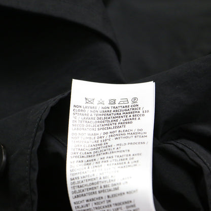 23秋冬 テクニカルフェイル トレンチ / Technical Faille Trench ドロップショルダー 長袖 オーバーサイズ ベルト付き ナイロン コットン レザー