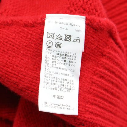 20秋冬 ファインメリノ タートル プルオーバー / ニット 長袖 ワイド ドロップショルダー ウール
