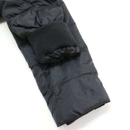 25秋冬 フェイクファー ロング ダウンコート / ジャケット 長袖 ハイネック Aライン ジップダウン