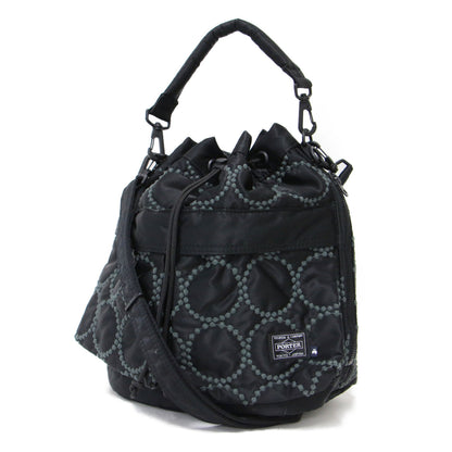 × mina perhonen タンバリン 巾着 ショルダーバッグ / tambourine 2WAY TOOL BAG ハンドバッグ ロゴ 刺繍 肩掛け クロスボディ