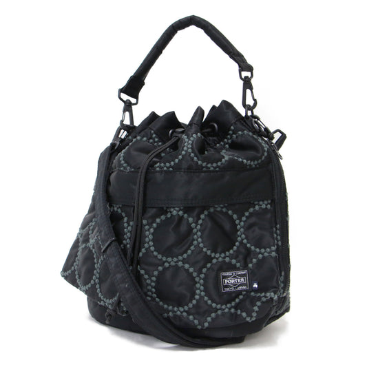 × mina perhonen タンバリン 巾着 ショルダーバッグ / tambourine 2WAY TOOL BAG ハンドバッグ ロゴ 刺繍 肩掛け クロスボディ