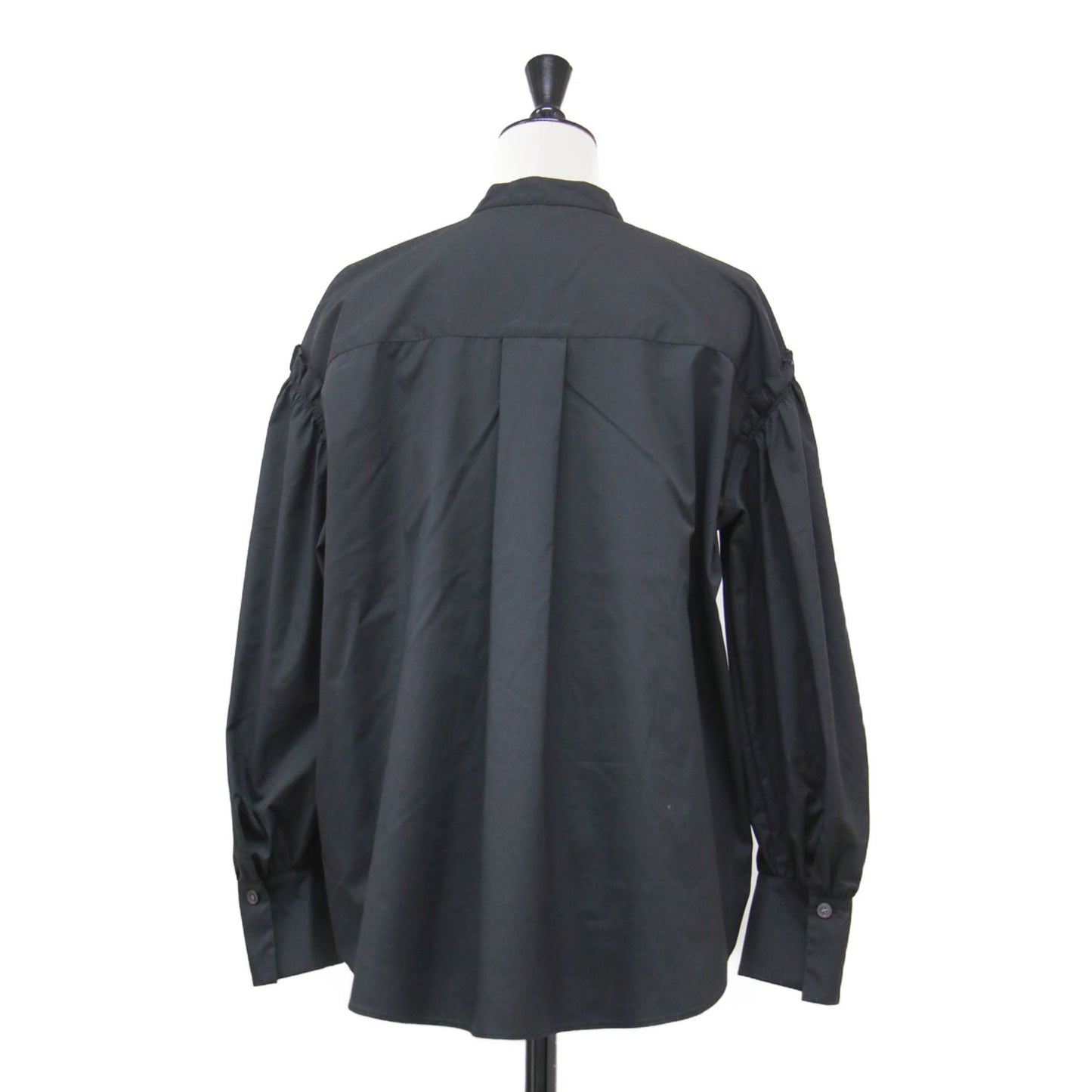 25春夏 ラグジュアリーコットン バレンタインシャツ / LUXE COTTON VALENTINE SHIRT ブラウス 長袖 ドロップショルダー フリル ピコステッチ UVカット