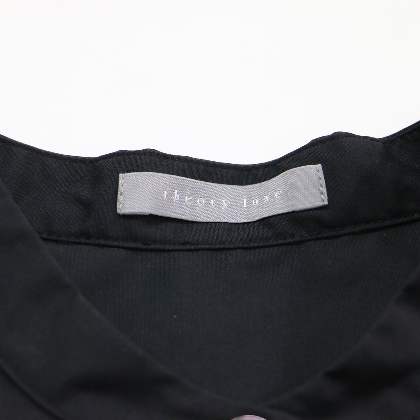 25春夏 ラグジュアリーコットン バレンタインシャツ / LUXE COTTON VALENTINE SHIRT ブラウス 長袖 ドロップショルダー フリル ピコステッチ UVカット