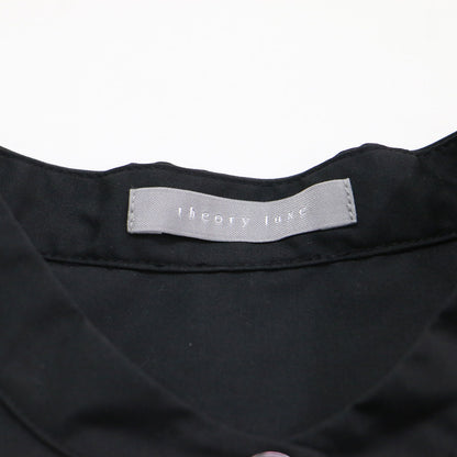 25春夏 ラグジュアリーコットン バレンタインシャツ / LUXE COTTON VALENTINE SHIRT ブラウス 長袖 ドロップショルダー フリル ピコステッチ UVカット