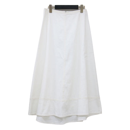 23春夏 ライトオンスデニム サーキュラースカート / フレア ミディ丈 Aライン コットン