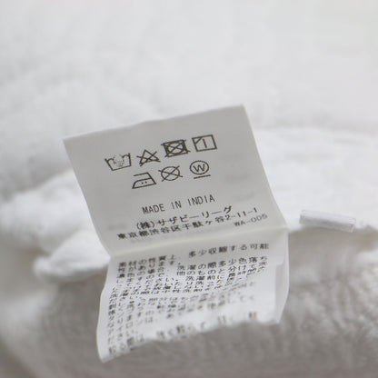 23春夏 vintage エンブロイダリー キルティング ジャケット / Embroidery Quilted Jacket 長袖 ボタンレス 刺繍 コットン