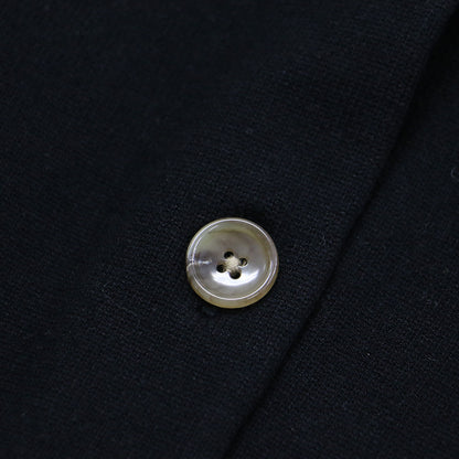 25秋冬 ポロニット カーディガン / 長袖 クロップド丈 ワイド ボリュームスリーブ