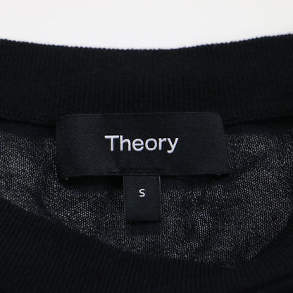 24春夏 シアー クロップド プルオーバー ニット / Airy Cotton Cropped CN PO J ショート丈 クルーネック 長袖 コットン