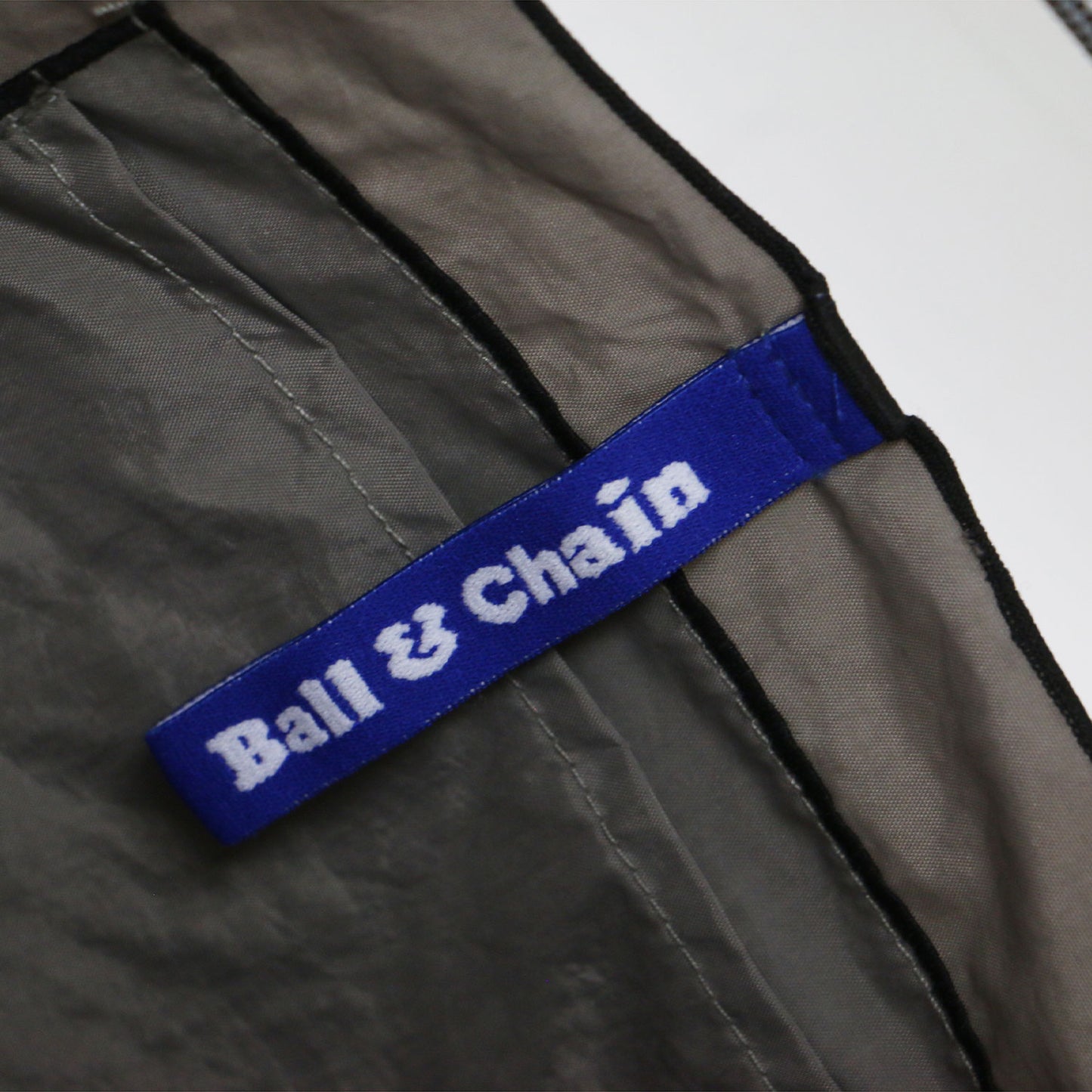 × SAB HIDEAKI MIHARA エコバッグ / トートバッグ スカーフ柄 刺繍 トリコロール A4 折り畳み