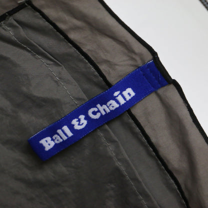 × SAB HIDEAKI MIHARA エコバッグ / トートバッグ スカーフ柄 刺繍 トリコロール A4 折り畳み