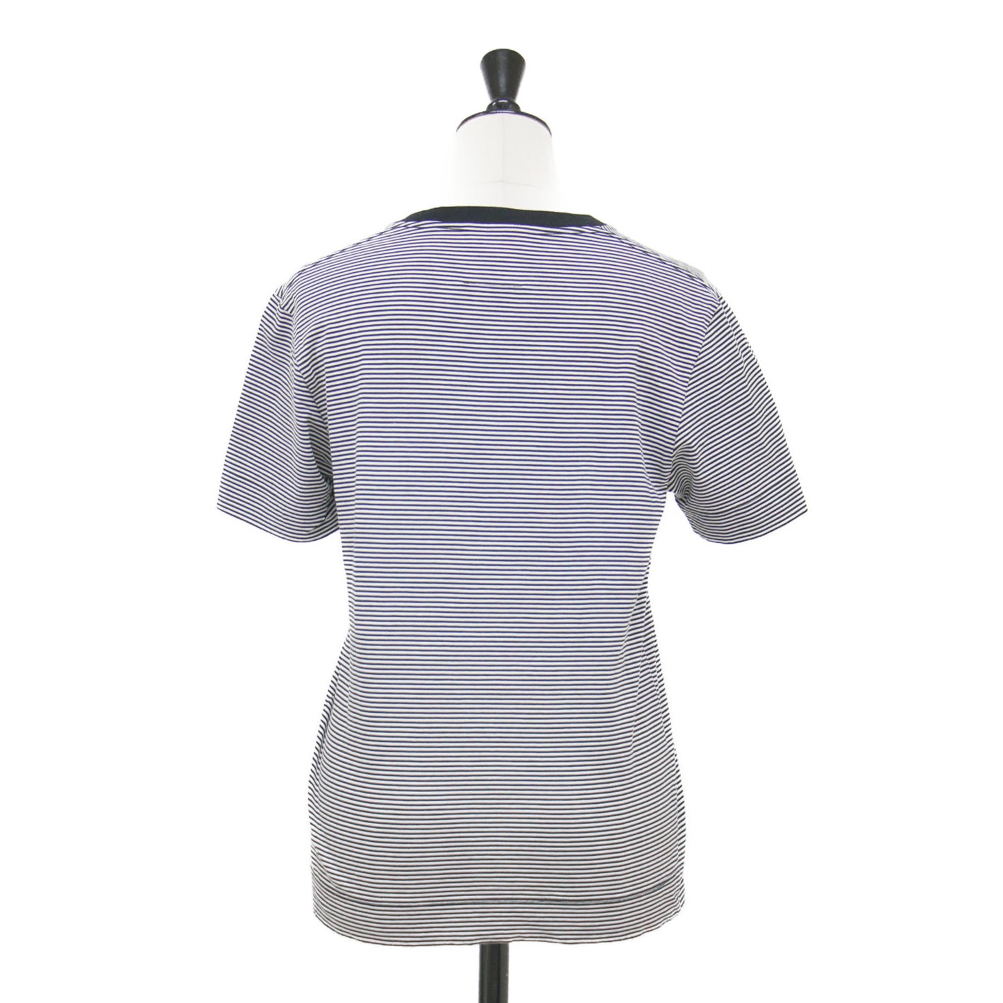 60/2 コットン天竺 UV Tシャツ / プルオーバー クルーネック 半袖 ボーダー ストレッチ コットン ウォッシャブル
